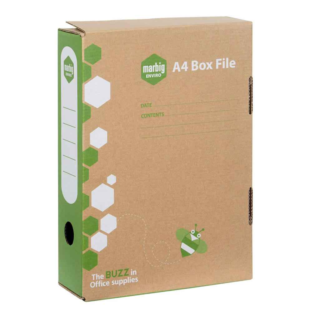 Marbig Box File (80mm) - His Gifts | clicktofournisseur.com