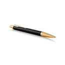 Parker IM Ballpoint Pen Gold Trim (Black)-2