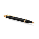 Parker IM Ballpoint Pen Gold Trim (Black)-4