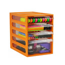 Italplast 4 Drawer Office Organiser-9