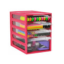 Italplast 4 Drawer Office Organiser-10