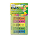 Beautone Pop-Up Stick On Flags 5 Assorted Pads-4