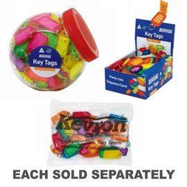 Étiquettes Porte-Clés Kevron Assorties