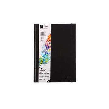 Quill Hard Cover Elastic Closure Art Journal 60 leaves - 0