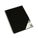 Quill Spiral Visual Art Diary Black Paper (45 leaves)-4