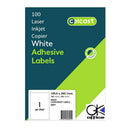 Celcast Laser/Inkjet Labels White (100pk)