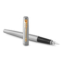 Parker Jotter Steel Fountain Pen-4