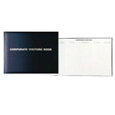 Debden Corporate Visitors Book 300x200mm Black (192 pages)-1