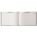 Debden Corporate Visitors Book 300x200mm Black (192 pages)-2