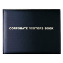 Debden Corporate Visitors Book 300x200mm Black (192 pages)-3