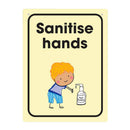 Durus Use Hand Sanitiser Wall Sign (225x300mm)-4