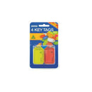 Étiquettes Porte-Clés Kevron 4 pièces (56x30mm)