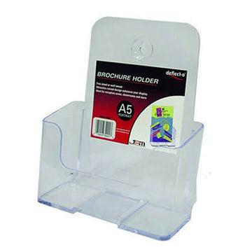 Deflecto Free Standing or Wall Mount Brochure Holder - 0