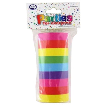 Alpen Parties for Everyone Streamers Stripes 9pk (Assorted)