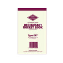 Zions Carbonless Triplicate Restaurant Docket Book