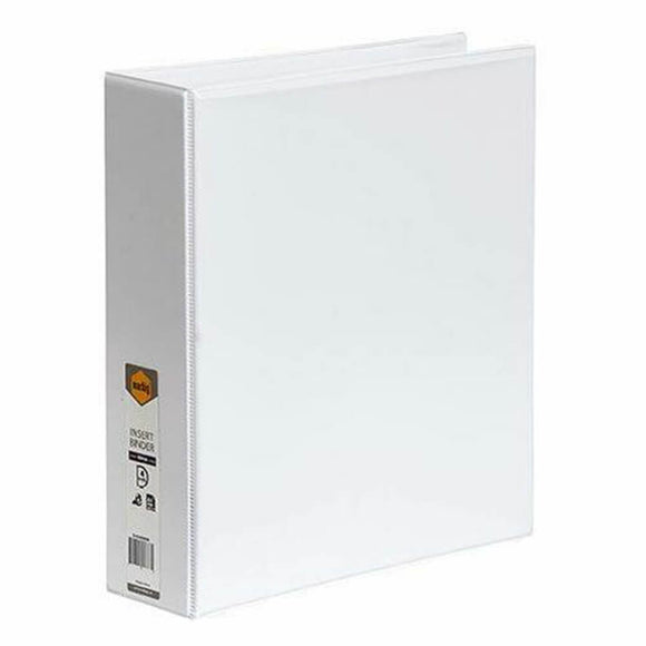 Marbig 4 D-ring Clearview Insert Binder 50mm (A4)