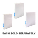 Bantex Insert Binder 25mm A4 (White)-1
