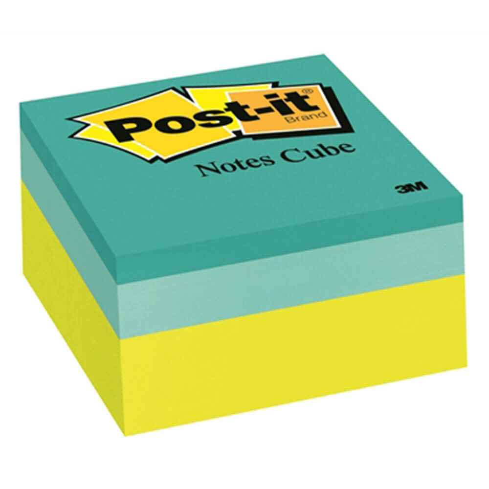 Post-it Cube Notes 400 Sheets 76x76mm (Green Wave) - His Gifts ...