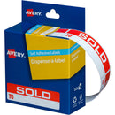 Avery Self-Adhesive Labels 125pcs (19x64mm)-6