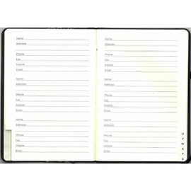 Ozcorp Mini Address Book 125x85mm (Black)