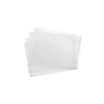 Marbig Compact Document Wallet 4pk A4 (Clear)