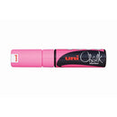 Uni Chisel Tip Chalk Marker 8.0mm-6