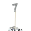 Alpen Glitter Long Stick Candle (Silver)-11
