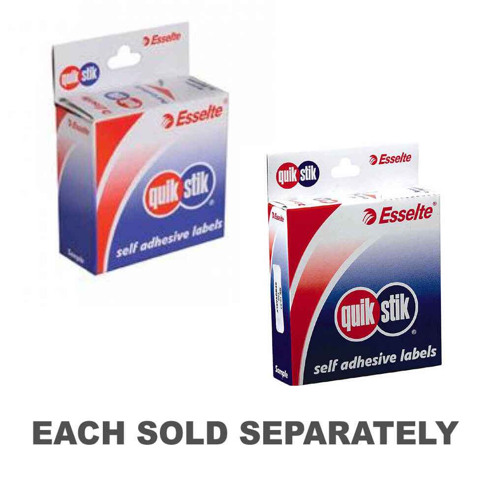 Esselte Quik Stik Self-Adhesive Labels - His Gifts | clicktofournisseur.com