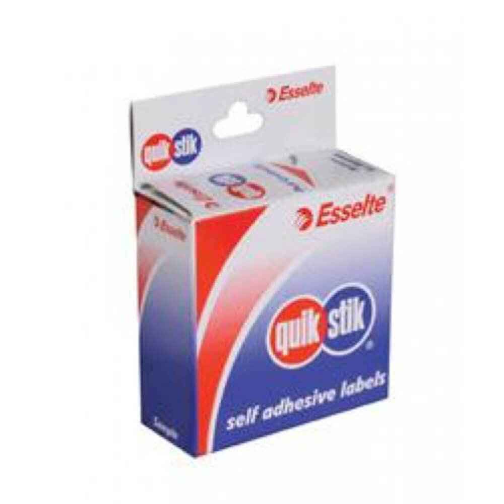 Esselte Quik Stik Self-Adhesive Labels - His Gifts | clicktofournisseur.com