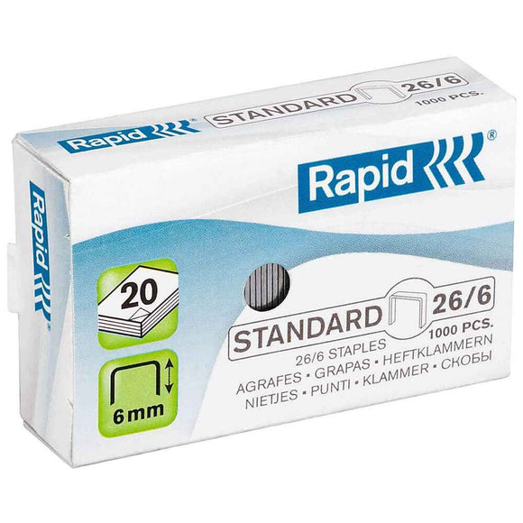Rapid Standard Staples (26/6)