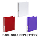 Marbig 2 D-ring Clearview Insert Binder 38mm (A4)-1