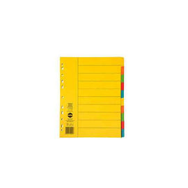 Marbig Manilla Bright Extra Wide Dividers (A4)