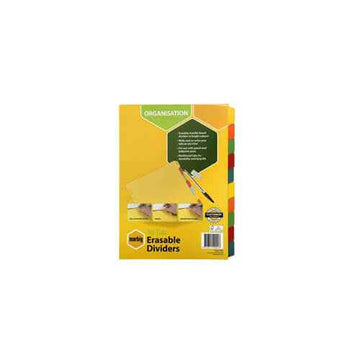 Marbig Manilla Erasable Dividers (A4)