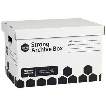 Boîte d'Archivage Robuste Marbig