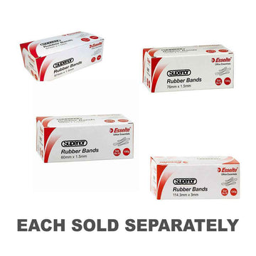 Esselte Superior Rubber Bands in Box 100g