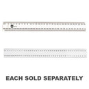 Marbig Plastic Ruler (Clear)-1