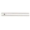 Marbig Plastic Ruler (Clear)-2