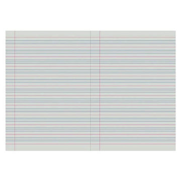 A4 Exercise Book 48 Pages w/ Queensland Ruled Lines & Margin - 0