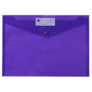 Marbig Button Closure Document Wallet (A4)-5