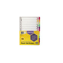 Marbig Jan-Dec Manilla Plastic Tab Dividers (A4)-2