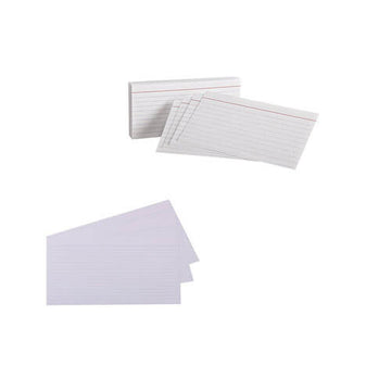 Quill Ruled System Cards 100pk (White) - 0