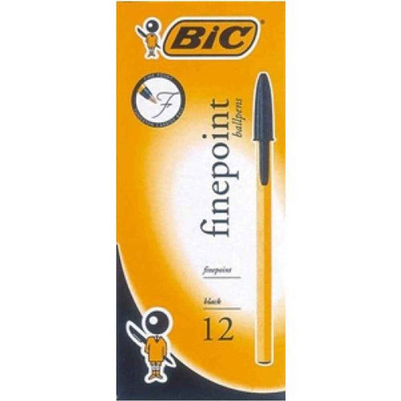 Stylo à Bille BiC Finepoint (Boîte de 12)
