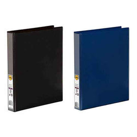 Marbig 2 D-ring Clearview Insert Binder 25mm (A4)