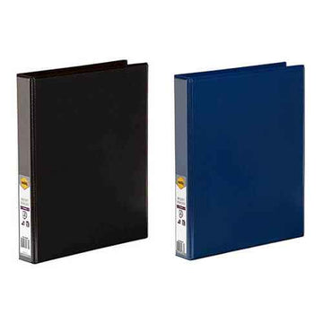 Marbig 2 D-ring Clearview Insert Binder 25mm (A4)