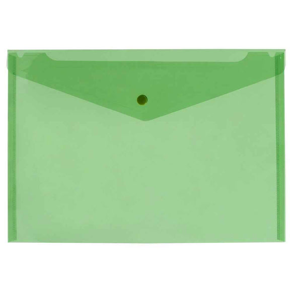 Protext Button Closure Document Wallet (A4)