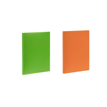Marbig Report Cover Summer Colours Flat File (A4) - 0