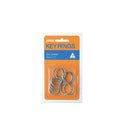 Kevron Key Rings 10pk (Zinc Plated)-2