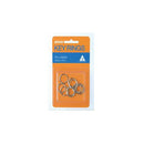 Kevron Key Rings 10pk (Zinc Plated)-3