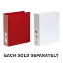 Marbig 2 D-ring Clearview Insert Binder 50mm (A4)-1