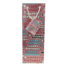Ozcorp Happy Birthday Bottle Gift Bag